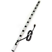 Wiremold CabinetMATE Power Strip, 10 Points de vente, 20A, 15' Cord