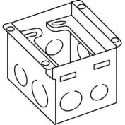 Wiremold 880W1 étage boîte 1-Gang boîte en acier, pour planchers en bois
