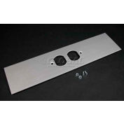 Wiremold ALA-DR Duplex Receptacle Device Cover, 12"L