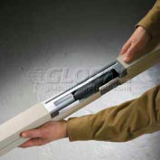 Wiremold ALTP-2S Two Channel Pole W/(4) 15A Recepts & 1/2" KO At base, 10'5"L