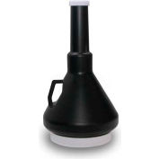 Entonnoir de King® 1-1/3 Quart Double plafonnés entonnoir - Black - 32125
