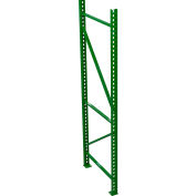 Husky Rack - Wire Pallet Rack Teardrop Upright Frame - 42"D x 96"H