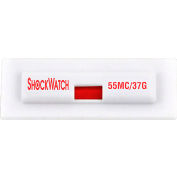 SpotSee™ ShockWatch® MiniClip Single Tube Impact Indicators, 100G Range, 100/Box