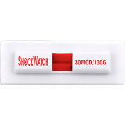 SpotSee ShockWatch® MiniClip Double Tube Impact Indicators, 100G Range, 100/Box