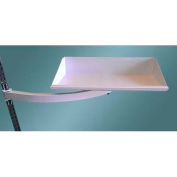 WSI PB Series Mounted Swing Arm, 20"W x 8"D, Gray