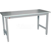WSI Laboratory Work Bench PB3672-WG - 72"W x 36"D Adj. Plastic Laminate - Grey