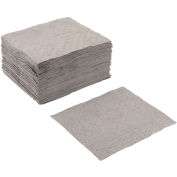 Global Industrial™ Universal Pad, Poids léger, 15 » x 18 », Gris, 100/Pack