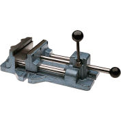Wilton Drill Press Vise, 4" Jaw Width, 4-11/16" Opening, 1-5/16" Jaw Depth