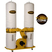 Powermatic 1792073K Modèle PM1900TX-BK3 3HP 3-Phase 230/460V Dust Collector W/ 30-Micron Bag Kit