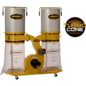 Powermatic 1792074K Modèle PM1900TX-CK3 3HP 3-Phase 230/460V Dust Collector W/ 2-Micron Canister Kit