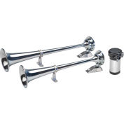 Mer de WOLO alerter Xtreme Marine Air Horn - haute & faible tonalité, 12 volts - 150
