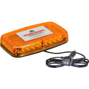 Wolo® Mini Bar Light Magnet Mount Super Bright LEDs 12-Volt Amber Lens - 3720M-A