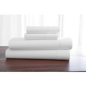 Welspun T400 Standard Pillowcase - 20"L x 34"W - White - Pkg Qty 6