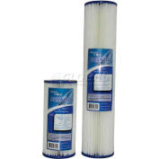 Aquaflo 26276 Pleated Cellulose Sediment Cartridge, 10 GPM, 20 Micron
