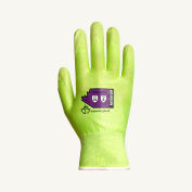 Gant Superiorglove Tenactiv Hi-Viz Knit Blended HPPE & Steel Glove, Foam Nitrile Palm, ANSI A6, Taille 10, qté par paquet : 12