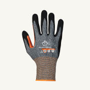 Gant Superiorglove Tenactiv CX avec HPPE mélangé/acier, palme en nitrile à micropores, ANSI A7, taille 7, qté par paquet : 12