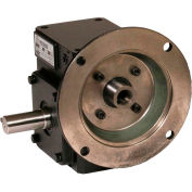 Worldwide HdRF154-10/1-L-56C Cast Iron Right Angle Worm Gear Reducer 10:1 Ratio 56C Frame