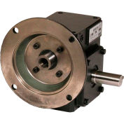 Worldwide HdRF175-40/1-R-56C Cast Iron Right Angle Worm Gear Reducer 40:1 Ratio 56C Frame