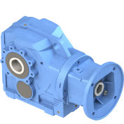 WWE KAN67-45/1-H-182TC, Cast-Iron Helical Bevel Speed Reducer; 182TC Input Flange, 45/1.