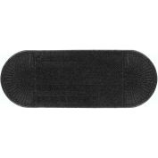 WaterHog Eco Grand Elite 3/8" Thick Two Ends Entrance Mat, Black Smoke 3' x 23'2"