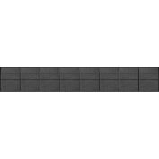 Global Industrial™ Drainage Mat, 3'W x 20'L, 1/2" Thick, Black