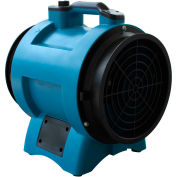 XPOWER 12" Industrial Confined Space Axial Fan, Variable Speed 1/2 HP - X-12