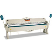Baileigh Industrial Heavy Duty Manually Operated Box and Pan Brake, 10'L, 14 Gauge