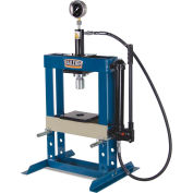 Baileigh Industrial 10 Tonnes Hand Operated H-Frame Press, 7-3/4 « Stoke, 13-1/4 » Ouverture de travail