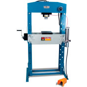 Baileigh Industrial 50 Ton Air/Hand Operated H-Frame Press, 7-3/4" Stoke, CE Approved