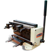 Combinaison Baileigh Industrial à commande manuelle Mini Shear/Brake, lame de 8 « L, capuchon max en alun de calibre 18