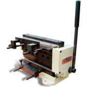 Baileigh Industrial Manually Operated Mini Shear/Brake Combination, 8"L Blade, 18 Gauge Alum Max Cap