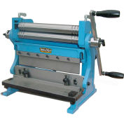 Baileigh Industrial 3 in 1 Combination Shear Brake and Roll, 12" Bed Width, 20 Gauge
