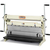 Baileigh Industrial 3 in 1 Combination Shear Brake and Roll, 30" Bed Width, 20 Gauge