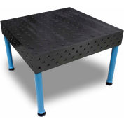 Baileigh Industrial 47" x 47" Heavy Duty 3D Steel Welding Table w/ 5 Fixturing Surfaces, 2 Ton Cap.