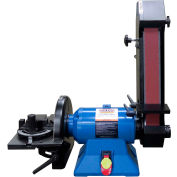 Baileigh Industrial Combination Belt and Disk Grinder, 1 HP, Single Phase, 110V, DBG-9248