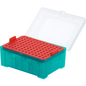 CELLTREAT® Rack d’embout de pipette de longueur ext. de 10 μL, rack vide, avec plaquette, non stérile, 20pk