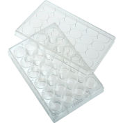 Celltreat® Individual 24 Well Tissue Culture Plate w / Couvercle, stérile, paquet de 100