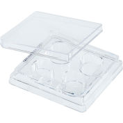 CELLTREAT® 4 Well Non-treated Plate with Lid, Individual, Sterile, 50/PK