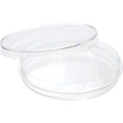 CELLTREAT® 70x15mm Boîte traitée par culture tissulaire avec anneau de préhension, stérile, clair, polystyrène, 500 / PK