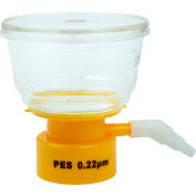 CELLTREAT® 150mL Bottle Top Filter, PES Filter Material, 0.22μm, 50mm, Sterile