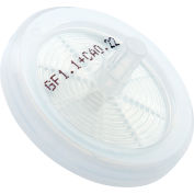 CELLTREAT® Filtre à seringue, 0,22μm w / GF Préfiltre, 30mm, Stérile, Rouge, Polypropylène, 30PK