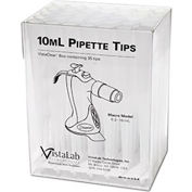 Embouts de pipette Celltreat 10 ml, Ovation, gradués, VistaClear Box, stériles, 60 pqt
