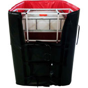 Réchauffeur de tote Flexotherm DEF avec contrôle de température réglable et cadre 330 Gal