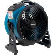 XPOWER 11" Var Speed Brushless DC Motor Recharge AC/DC Whole Room Air Circulator Utility Fan-1000CFM