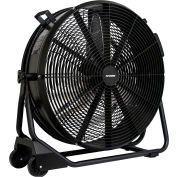 XPOWER FD-650DC 1/2 HP 9500 CFM 1,8 Ampères Brushless DC High Velocity 24†Drum Fan