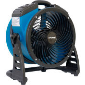 XPOWER P-21AR 1100 CFM 4 Speed Industrial Axial Air Mover, Blower, Fan with Build-in Power Outlets