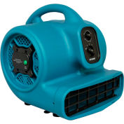 XPOWER Freshen Aire 3 Speed Scented Air Mover, Sèche-tapis, Ventilateur de sol, Souffleur, 1/3 HP, 2000 CFM
