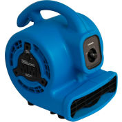 XPOWER Mini Mighty Air Mover Avec Chaîne Daisy, 3 Vitesse, 1/8 HP, 475 CFM