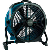 Ventilateur axial empilable XPOWER avec 3 heures de temps, vitesse variable, 1/3 HP, 3600 CFM