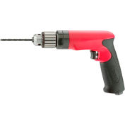 Sioux Tools 1 HP Pistol Grip Perceuse non réversible 6000 rPM et 3/8 » Chuck